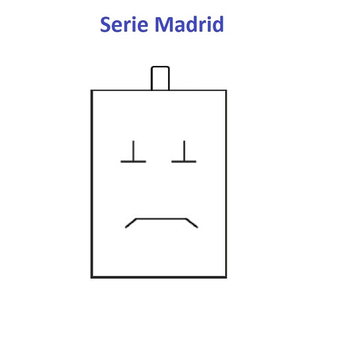 Estuche Madrid juego 61x78x31 mm.